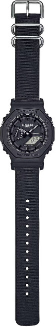 Orë për meshkuj Casio G-Shock Original Carbon Core Guard GA-2100BCE-1AER (619), e zezë