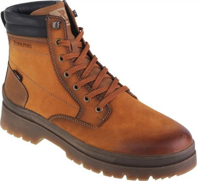 Çizme dimri Rieker U0272-68, lëkurë natyrale, për burra, kafe