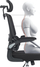Karrige zyre Mozos ERGO K, ergonomike, e rregullueshme, e zezë