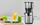Shtrydhëse lëngjesh AMZCHEF SJ-036-GA, 250 W, gri