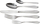Set takëme KingHoff GLOSS KH-3510, 72 pjesë, të argjendta