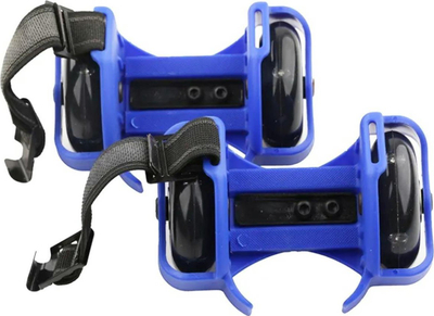 Patina rrotulluese Clip-On AG234B, rrota LED, universale, blu