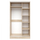 Dollap  rrëshqitës Sonama 120×60×220 cm (HM2460.01)