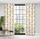 Perde blackout Eurofirany Drape 386167, 140x250 cm, me lule, e bardhë
