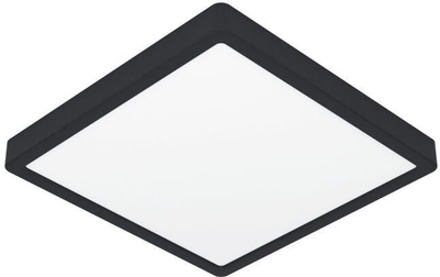 Plafonierë LED smart EGLO Fueva 6-Z, 39 cm, RGB CCT, e zezë
