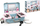 Set kozmetik për kalamaj Smoby Beauty Suitcase 320148, 13 aksesorë, i lehtë për ta marrë me vete, shumëngjyrësh