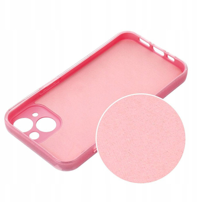 Maskë mbrojtëse Blink për telefon Xiaomi Redmi 14C, 2mm, transparente, rozë