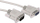 Kabllo Roline RS-232, DB9, M/F, 10m, gri