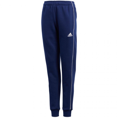 Pantallona trajnimi adidas Core 18 Sweat Pant Jr, për djem, pambuk, të zeza