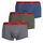 Set mbathje për meshkuj Hugo Boss, 3 palë, të hirta/gjelbra/kaltra