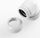 Adapter tubash 90° Barrow Multi-Link, 12mm OD, për hard tube, i bardhë
