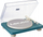 Gramafon Lenco LS-50TQ, belt-drive, me bokse të brendshme, blu
