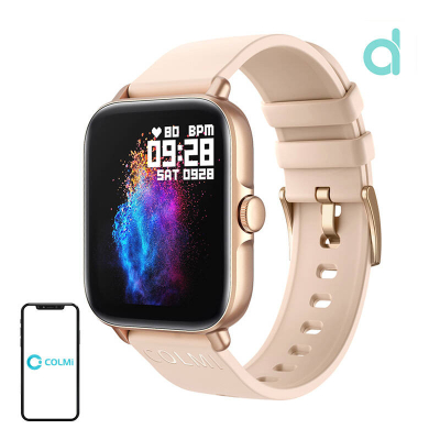 Ora inteligjente COLMI P28 Plus, Bluetooth Call, IP67, ari rozë