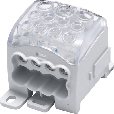 Blok ndarës universal SIMBLOCK Al/Cu SUB 270, gri