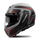 Helm moto Airoh Mathisse II Magnet, termoplastik HRT, ECE 22.06, i zi gri i kuq XS