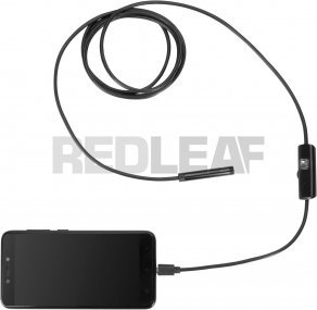 Инспекциска камера USB Редлиф 05US, флексибилeн кабел 5 m, IP67, црна