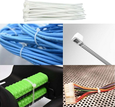Lidhëse kabllosh Yato White Cable Tie, 12.6x760mm, set 50 copë, të bardha