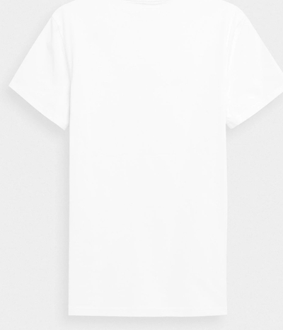 Bluzë 4F T-Shirt 4FSS23TTSHM539, Regular Fit, e bardhë