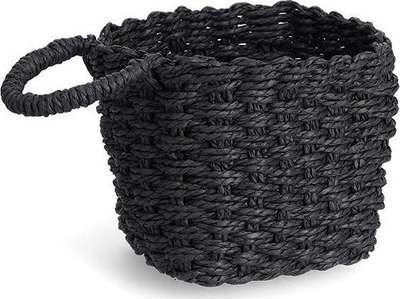 Set shporta ruajtjeje Zeller Present, 2 copë, me varje, ngjyrë natyrale
