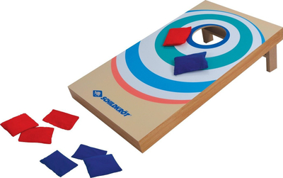 Set loje cornhole SCHILDKRÖT, dru MDF, për 2 deri 4 lojtarë
