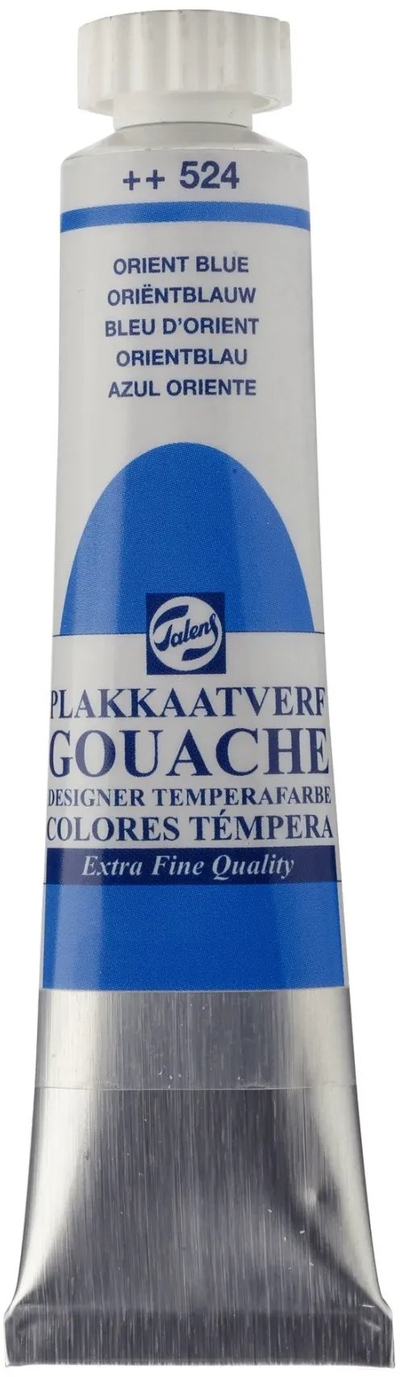 Ngjyrë gouache Orient, 20ml, blu e errët