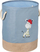 Kosh rrobash dhe lodrash Wenko Toy Bag, 63L, me doreza litari, blu e hapur