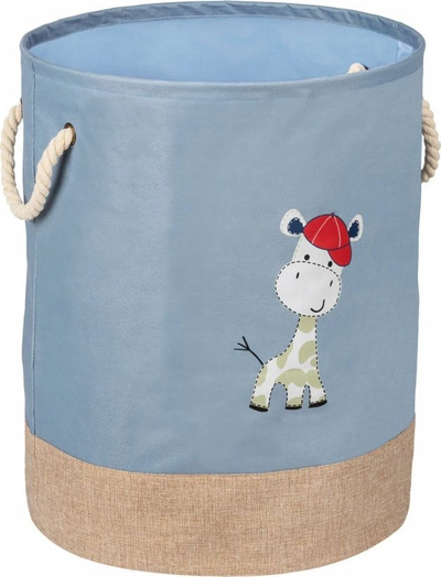 Kosh rrobash dhe lodrash Wenko Toy Bag, 63L, me doreza litari, blu e hapur