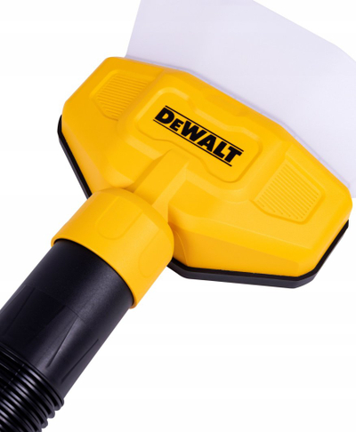 Grykë thithëse Dewalt DXVA00-1500E, montim në mur, për pastruese, e verdhë
