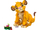 Lodër LEGO Disney The Lion King Simba 43243, figurë ndërtuese, 222 pjesë, shumëngjyrëshe