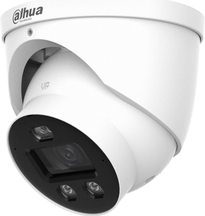 Kamerë IP Dahua IPC-HDW3649H-AS-PV-0280B-PRO, 4MP, lente 2.8mm, e bardhë