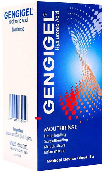 Shpëlarës goje Gengigel Mouthwash, 150 ml, për mishrat e dhëmbëve
