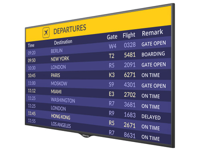 Monitor Hisense 55BM66AE signage, 55", 3840 x 2160, i zi