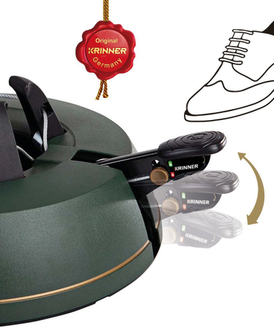 Mbajtëse peme Krishtlindjesh Krinner Comfort Grip M 94225, pemë deri në 2.5 m, teknologji me kabllo të vetme, jeshile e errët
