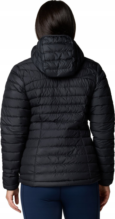 Xhaketë gocash Columbia Westridge Hooded Down, me kapuç, e zezë