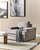 Fotel Armchair Taupe, me material poliestër, jastëk i trashë, ngjyrë taupe