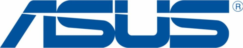 Ngjitëse murale ASUS Logo, dekorative, blu e bardhë