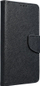 Këllëf libri Fancy Book për Xiaomi Redmi Note 9, me kapak, portofol, ngjyrë e zezë