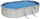Pishinë mbi tokë Bestway Hydrium Frame Oval 610x360x120 cm, me pompë filtrimi, gri
