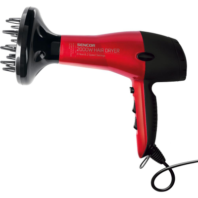 [OUTLET] Tharëse për flokë Sencor SHD 6701RD, e kuqe 