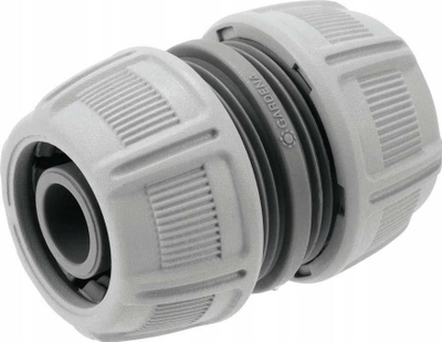 Përshtatës për zorrë uji Gardena Original 18233, 3/4" 19 mm, plastik, gri