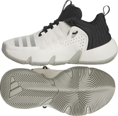 Atlete basketbolli për kalamoj Adidas Trae Unlimited, shollë gome, me lidhëse, bardh e zi