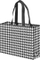 Çantë blerjesh Fraspo Ultra Mini, 8L, polipropilen i laminum, bardh e zi houndstooth