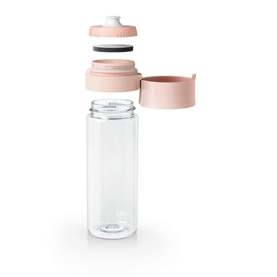 Shishe filtruese BRITA Vital, 0.6L, me 2 filtra MicroDisc, pjeshkë pastel