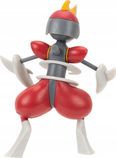 Figurë aksioni Pokémon Bisharp PKW3421, 11.5 cm, me nyje që lëvizin