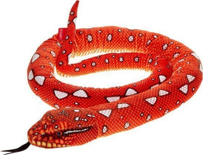 Lodër pelushi Beppe Mascot Snake, 180 cm, e kuqe