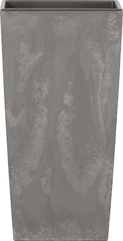 Vazo lulesh Kraftika Urbi Square Effect, 26.5x26.5 cm, 50 cm, gri Marengo