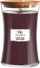 Миризлива свеќа WoodWick Phantom Cherry, 180 часа, hourglass, мирис на црна вишна