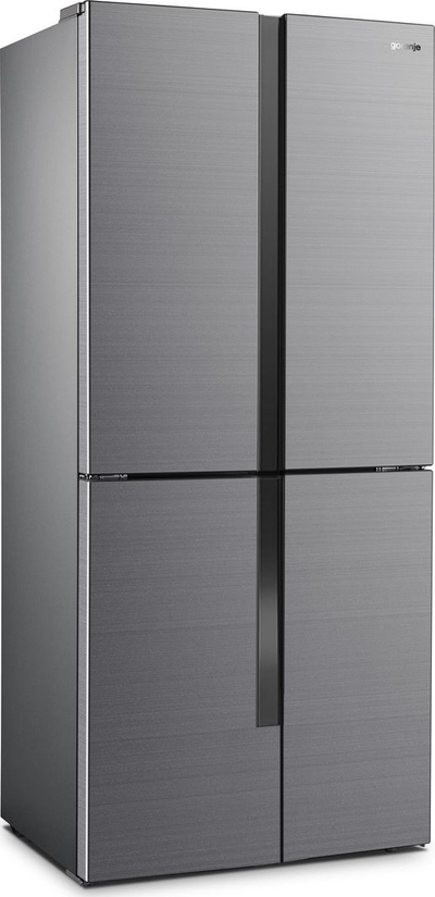 Frigorifer Gorenje NRM8182MX, 265 l, 181.6 cm, i hirtë