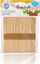 Shkopinj druri dekorativë Astra Wooden Sticks Pine Pier, set, dru pishe, natyralë