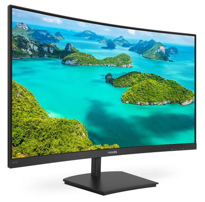 Monitor Philips E Line, 23.6", 1920 x 1080, Full HD, 75 Hz, i zi